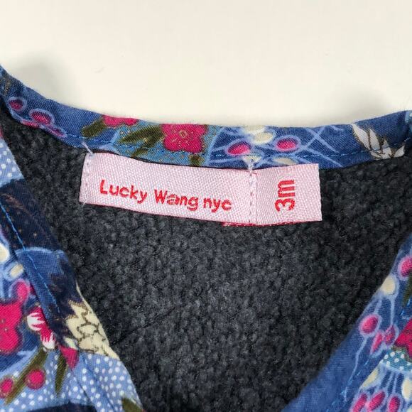 BABY KIMONO PRINT ROMPER SIZE 3M - Picture 3 of 5